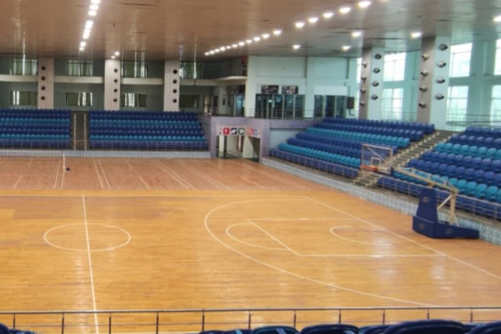 The famous sports complex of SRCC