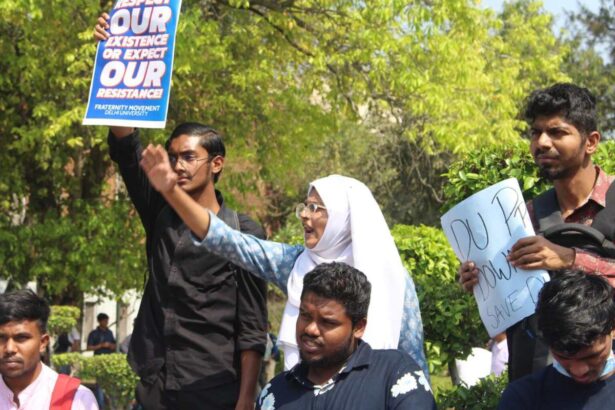 Delhi University has been asked to revoke the BBC film punishment given to two students who made a film for the BBC.