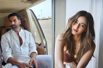 Akshay Kumar and Ananya Panday new movie shoot at DU