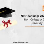 NIRF Rankings 2023 DU
