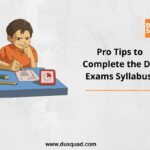 tips for completing exam syllabus