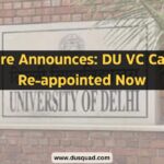 DU VC Can Be Re-appointed
