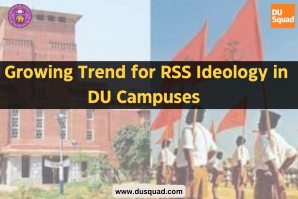 Growing Trend for RSS Ideology in DU Campuses
