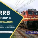 RRB Group D Exam: Download Admit Card, Exam Dates & Salary