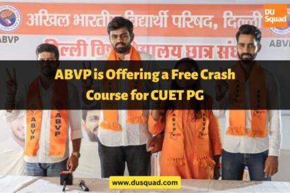 ABVP is Offering a Free Crash Course for CUET PG
