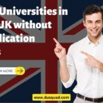 Top Universities in the UK without Application Fees