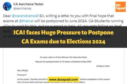 ICAI faces Huge Pressure to Postpone CA Exams due to Elections 2024
