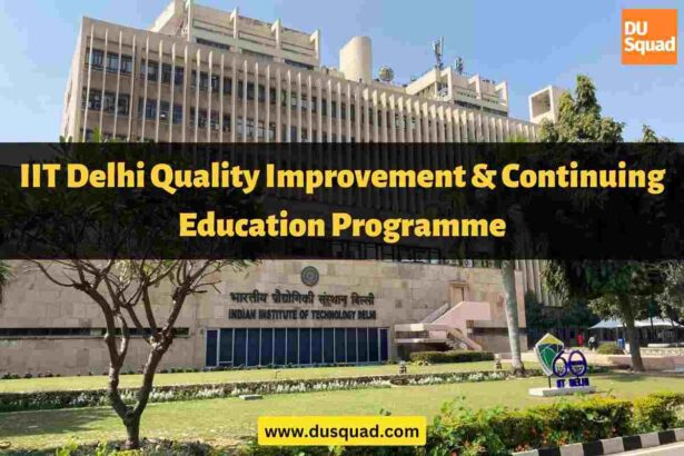 IIT Delhi Continuing Education