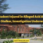 DU Student Acid Attack