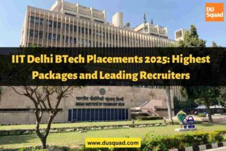 IIT Delhi BTech Placements 2025