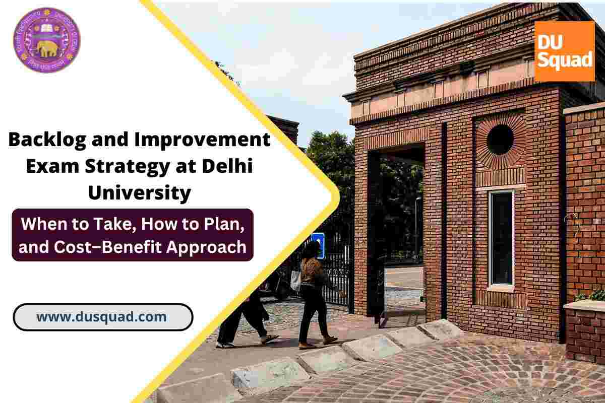 Delhi University Backlog and Improvement Exams