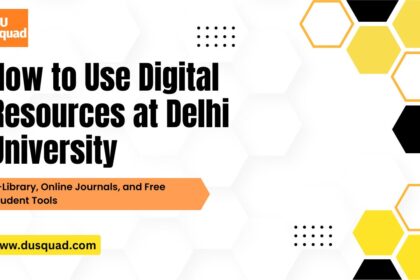 Delhi University e resources