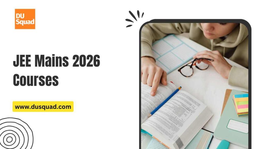 JEE Mains 2026 Courses