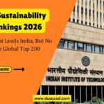 QS Sustainability Rankings 2026
