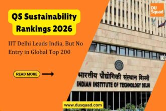 QS Sustainability Rankings 2026